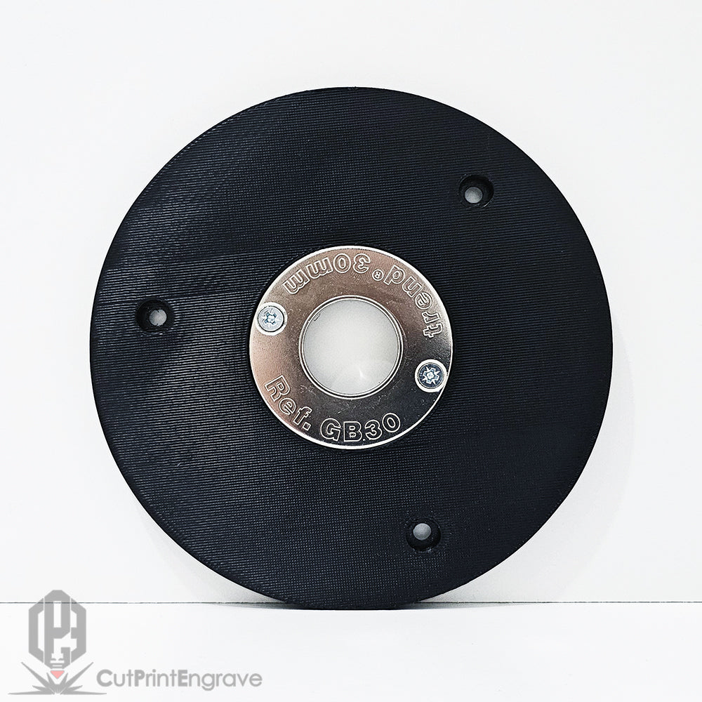 Milwaukee M18 FR12 FUEL Router Trend Guide Bush Adaptor Base Plate 152.5mm