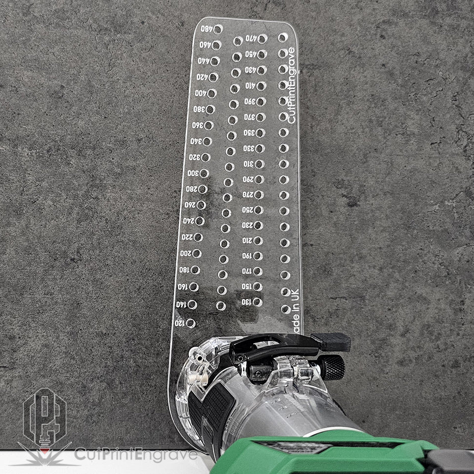 Large Circle Jig 4 HIKOKI/Metabo Trimmer 18V Cordless Router Base Plate