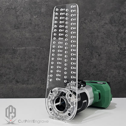 Large Circle Jig 4 HIKOKI/Metabo Trimmer 18V Cordless Router Base Plate
