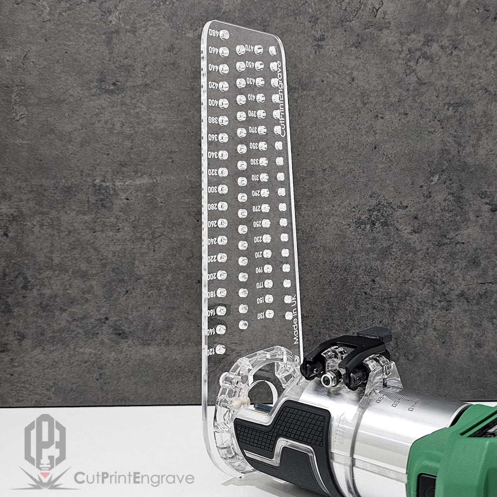 Large Circle Jig 4 HIKOKI/Metabo Trimmer 18V Cordless Router Base Plate