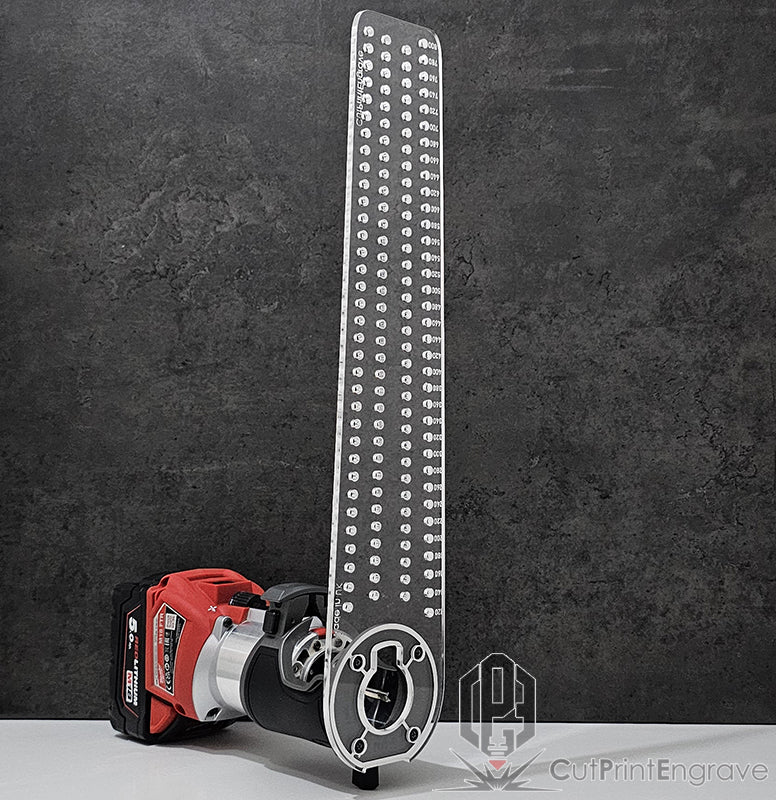 XXLarge Circle Jig Base Plate For Milwaukee M18 FUEL 18V Cordless Plunge Router