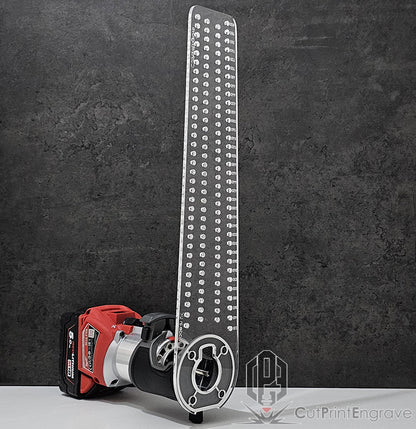 XXLarge Circle Jig Base Plate For Milwaukee M18 FUEL 18V Cordless Plunge Router