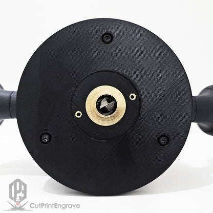 Milwaukee M18 FR12 FUEL Router Trend Guide Bush Adaptor Base Plate 152.5mm