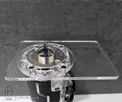 HIKOKI Matabo Router Trimmer 18V Trend Guide Bush Adaptor Base Plate 148x98mm