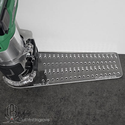 Large Circle Jig 4 HIKOKI/Metabo Trimmer 18V Cordless Router Base Plate