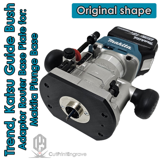 Makita Router DRT50 RT0700 Plunge Trend Guide Bush Adaptor Base Plate