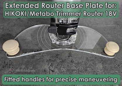 Handle Trimmer Router Base Plate For HIKOKI/Metabo Router Trimmer Base 18V