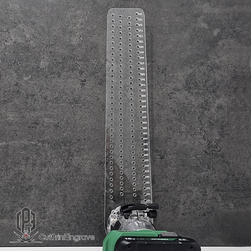 XLarge Circle Jig 4 HIKOKI/Metabo Trimmer 18V Cordless Router Base Plate