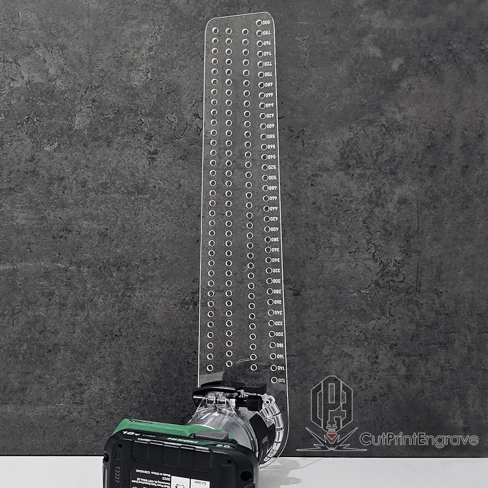 XLarge Circle Jig 4 HIKOKI/Metabo Trimmer 18V Cordless Router Base Plate