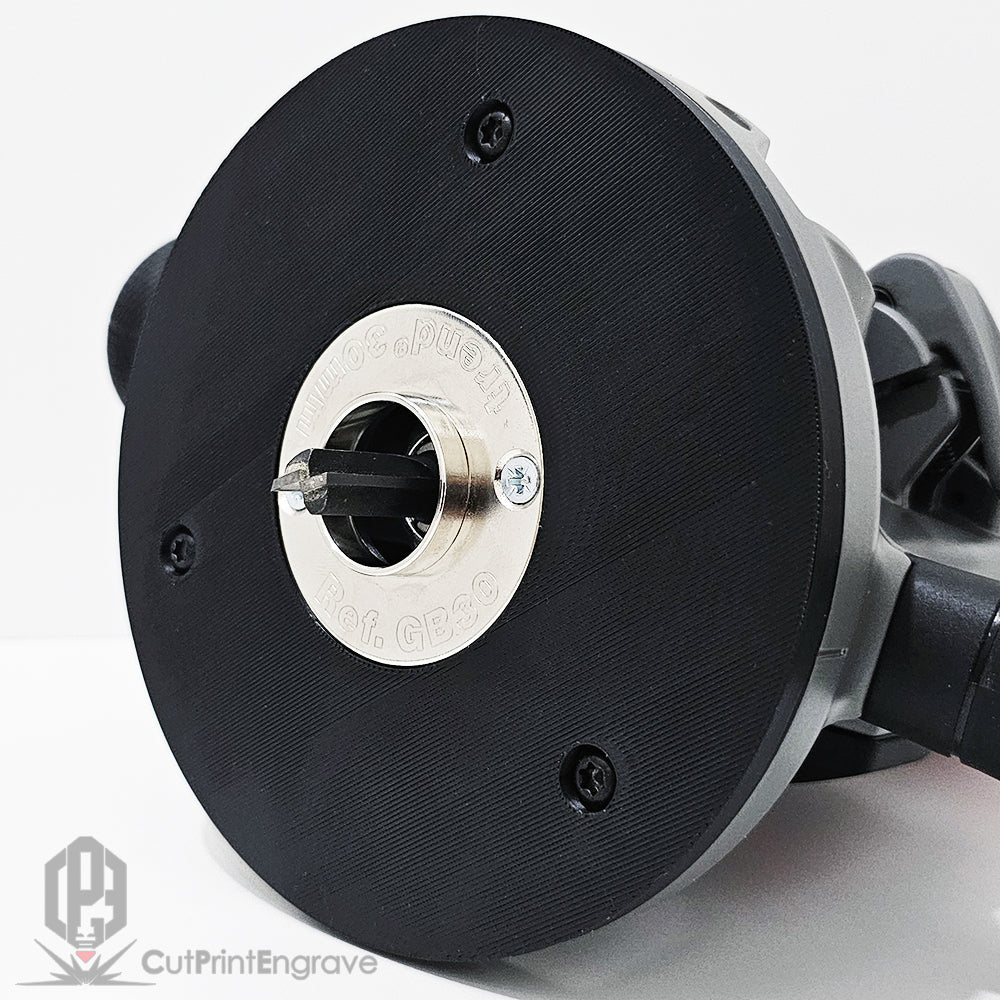 Milwaukee M18 FR12 FUEL Router Trend Guide Bush Adaptor Base Plate 152.5mm