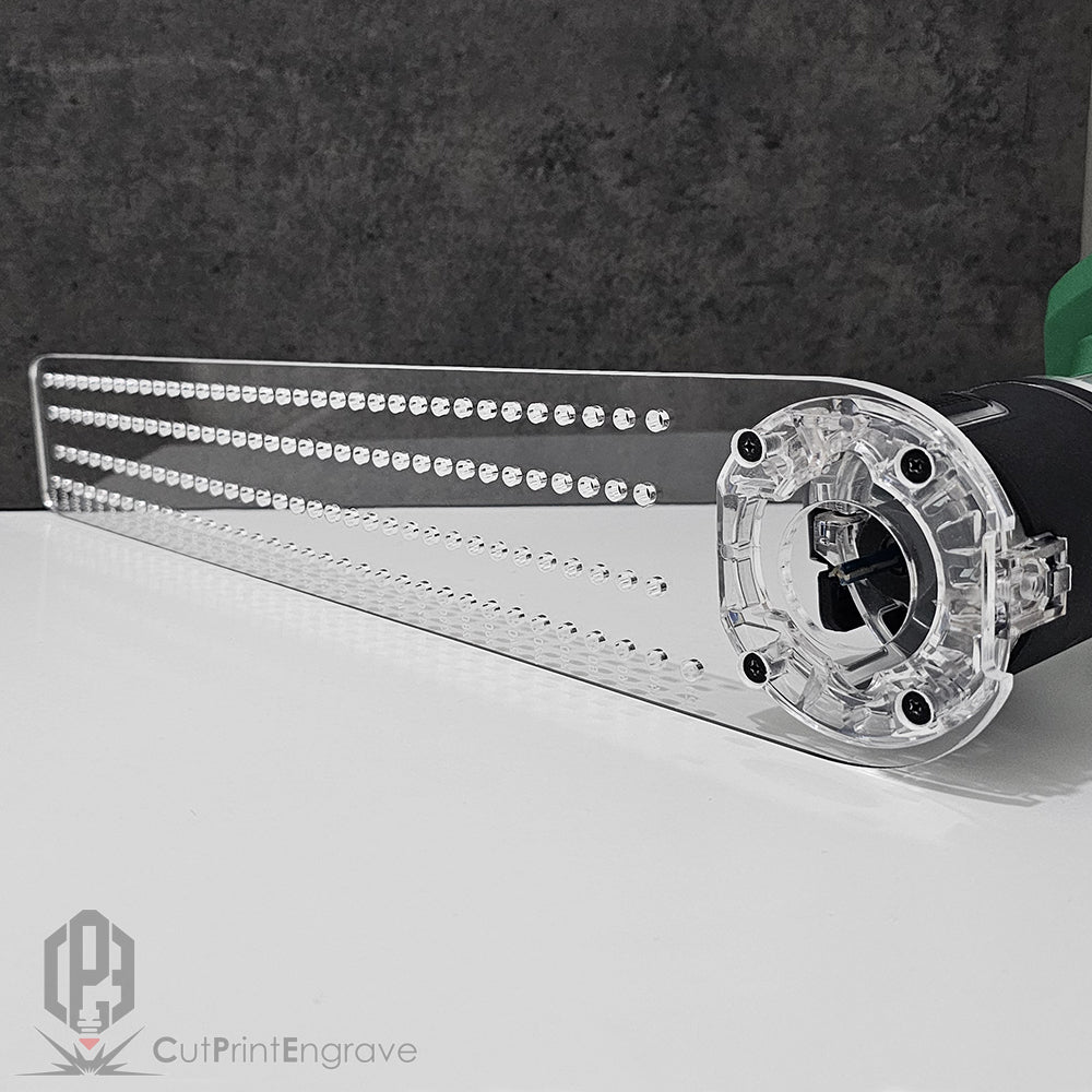 XLarge Circle Jig 4 HIKOKI/Metabo Trimmer 18V Cordless Router Base Plate