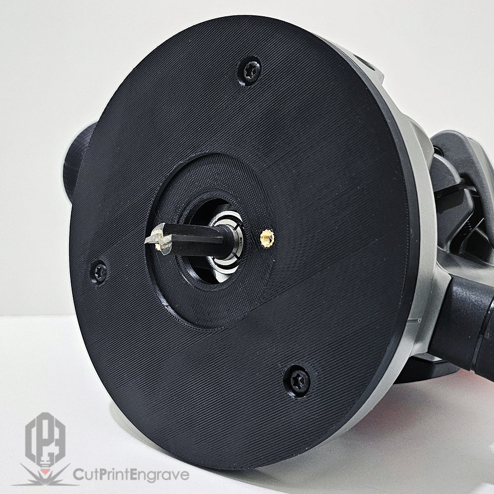 Milwaukee M18 FR12 FUEL Router Trend Guide Bush Adaptor Base Plate 152.5mm