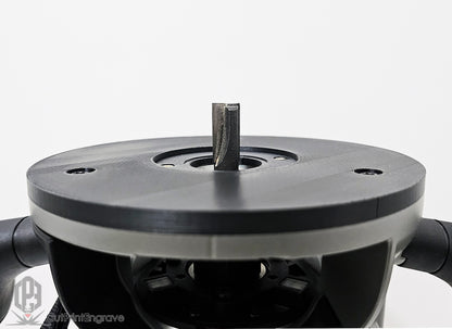 Milwaukee M18 FR12 FUEL Router Trend Guide Bush Adaptor Base Plate 152.5mm