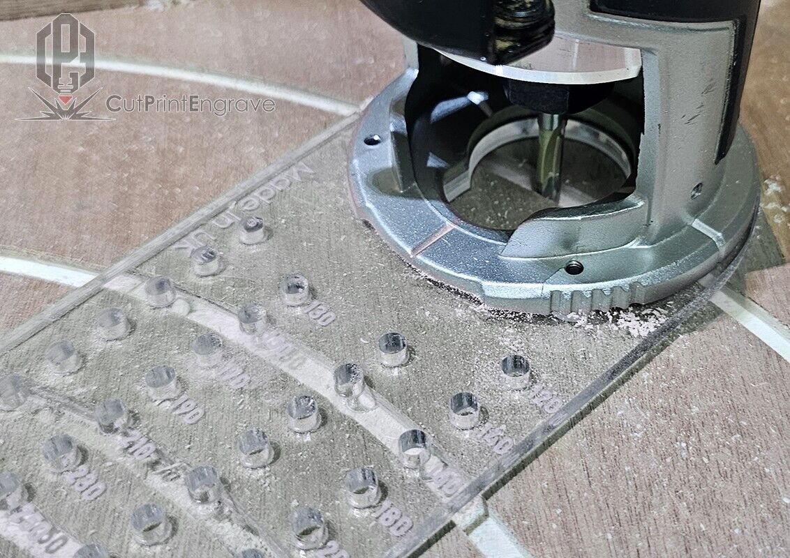 Xtra Large Circle Jig Router Base Plate 4 Makita DRT50 RT0700X RT0702 KATSU WORX