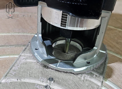 Xtra Large Circle Jig Router Base Plate 4 Makita DRT50 RT0700X RT0702 KATSU WORX