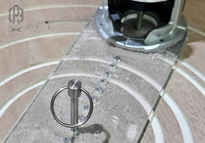 Xtra Large Circle Jig Router Base Plate 4 Makita DRT50 RT0700X RT0702 KATSU WORX
