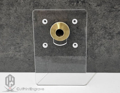 Makita DRT50 RT0700X...Router Trend Brass Guide Bush Adaptor Base Plate-148x98mm