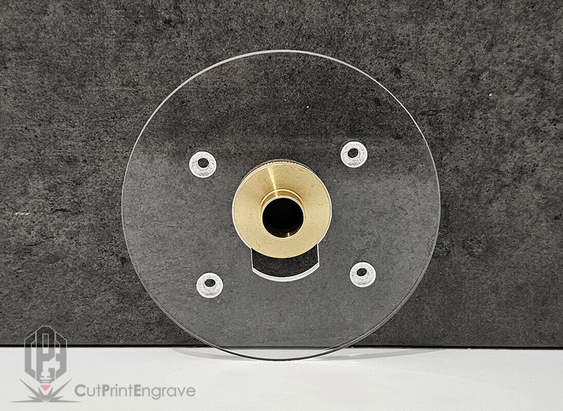 Makita DRT50 RT0700X KATSU Router Trend Brass Guide Bush Adaptor Base Plate