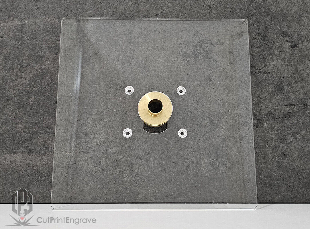 Makita DRT50 RT0700X KATSU Router Trend Brass Guide Bush Adaptor Base Plate