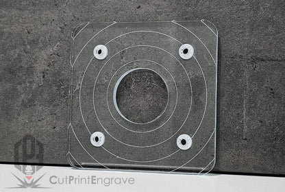 Rectangular Shape Router Base Plate For DeWalt DCW600 DCW604 D26200 - 7 TYPES