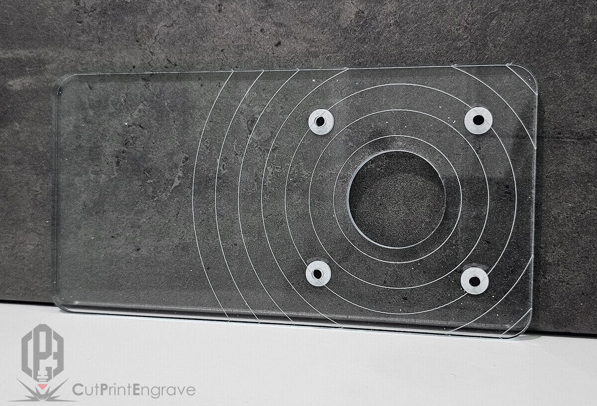 Rectangular Shape Router Base Plate For DeWalt DCW600 DCW604 D26200 - 7 TYPES