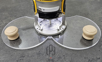Funny Boobies Shape :) Handle Router Base Plate For DeWalt DCW600 DCW604 D26200