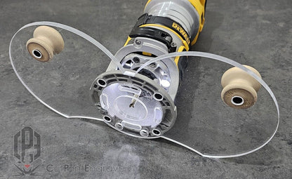 Funny Boobies Shape :) Handle Router Base Plate For DeWalt DCW600 DCW604 D26200