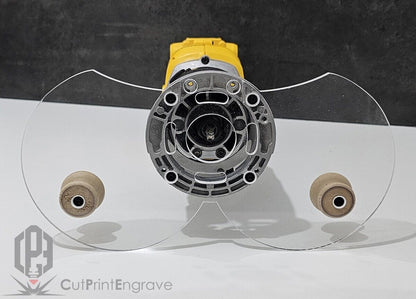 Funny Boobies Shape :) Handle Router Base Plate For DeWalt DCW600 DCW604 D26200