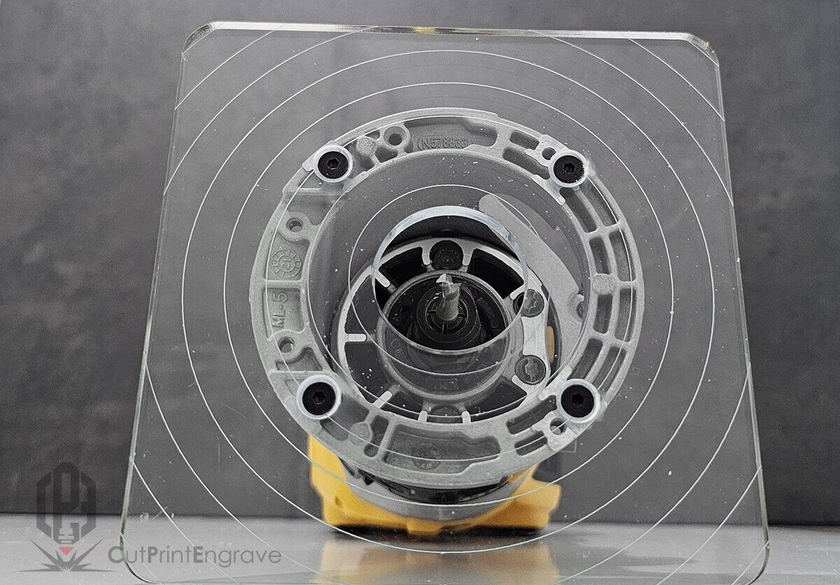 Rectangular Shape Router Base Plate For DeWalt DCW600 DCW604 D26200 145x145mm