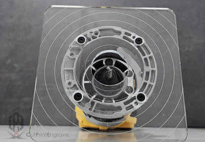 Rectangular Shape Router Base Plate For DeWalt DCW600 DCW604 D26200 145x145mm