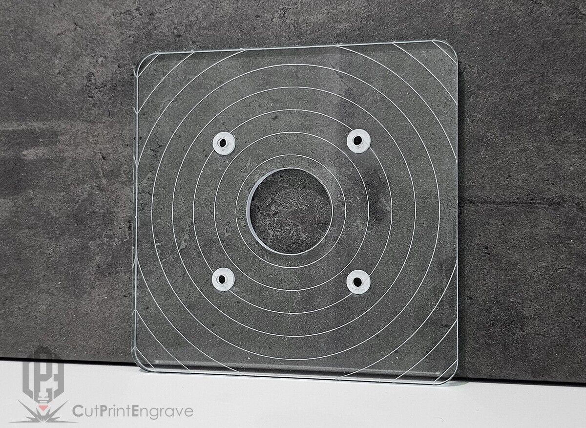 Rectangular Shape Router Base Plate For DeWalt DCW600 DCW604 D26200 145x145mm