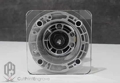 Rectangular Shape Router Base Plate For DeWalt DCW600 DCW604 D26200 103x103mm