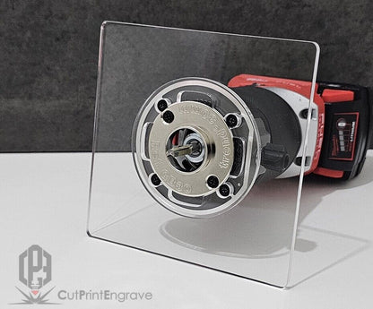 Milwaukee M18 FUEL Router Router Trend Guide Bush Adaptor Base Plate - 145x145mm