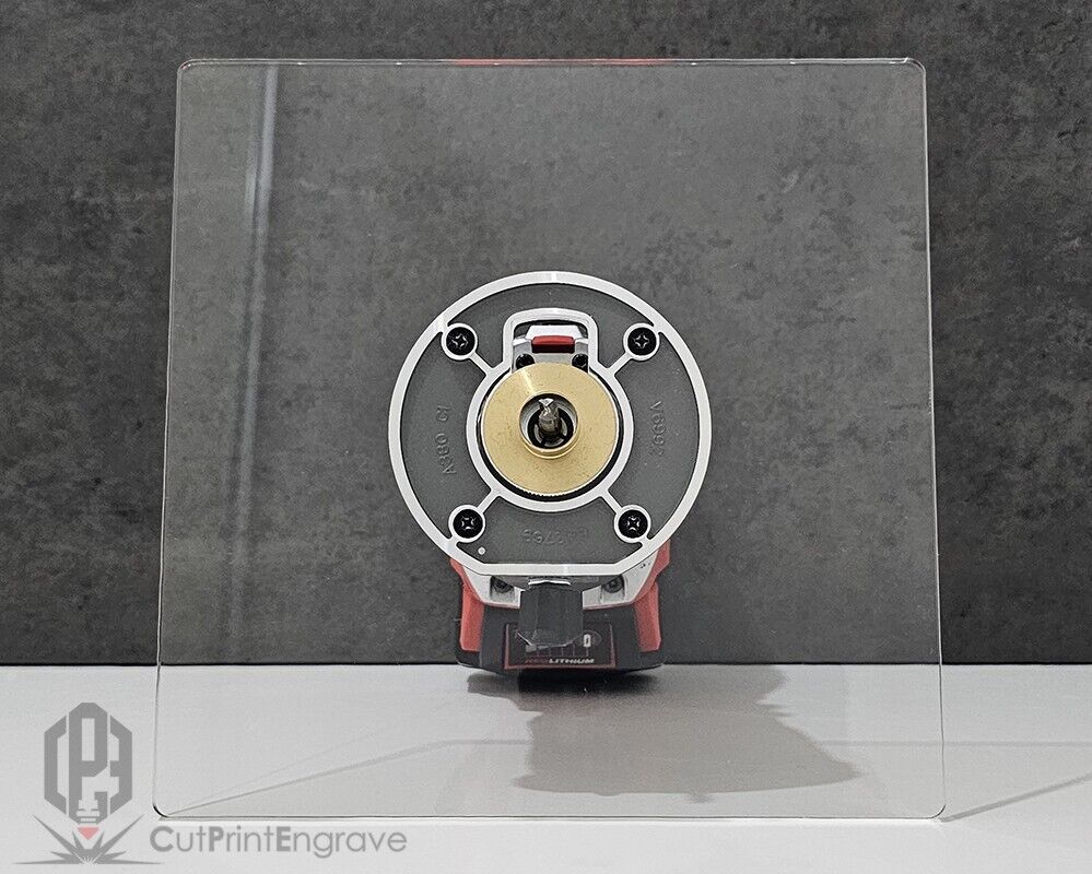 Milwaukee M18 FUEL Router 18V Trimmer Router Brass Guide Bush Adaptor Base Plate