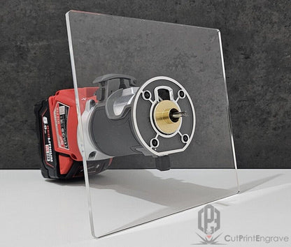 Milwaukee M18 FUEL Router 18V Trimmer Router Brass Guide Bush Adaptor Base Plate