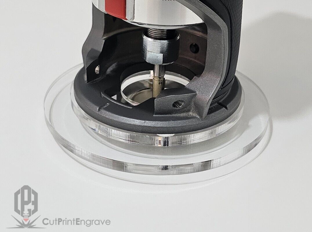 Milwaukee M18 FUEL Router 18V Router Trend Guide Bush Adaptor Base Plate - 115mm