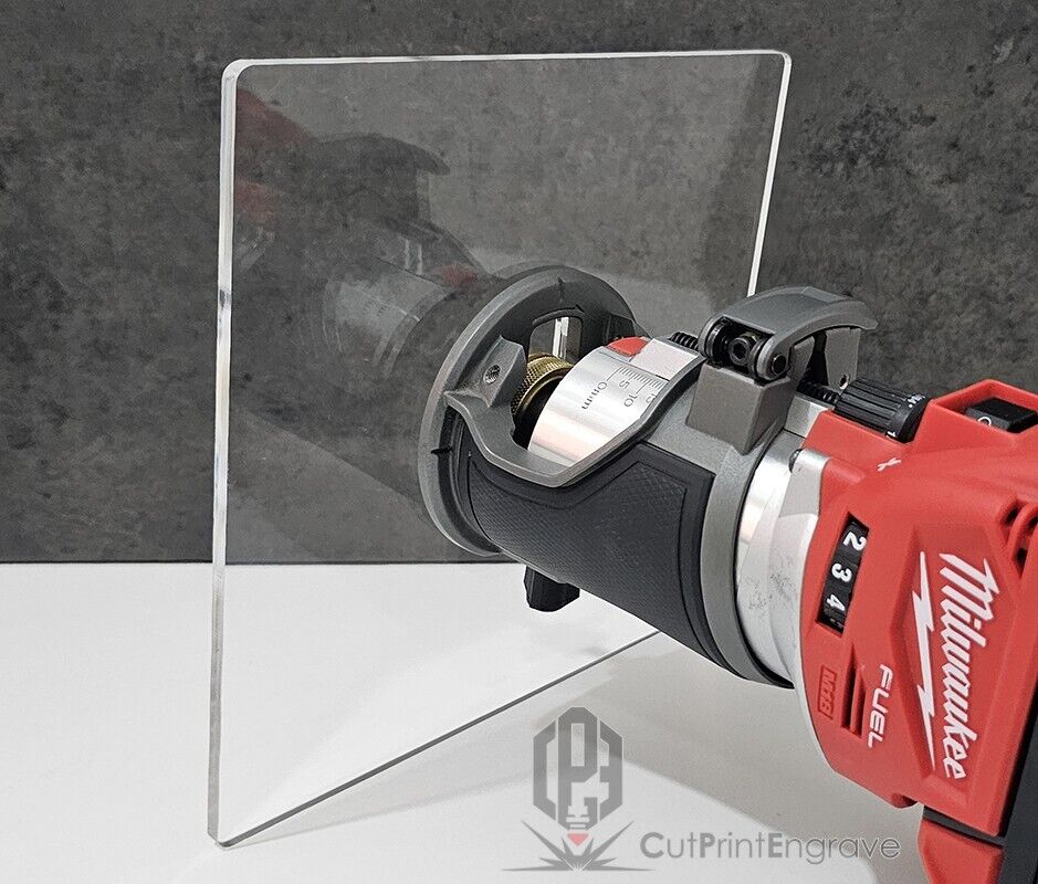 Milwaukee M18 FUEL Router 18V Trimmer Router Brass Guide Bush Adaptor Base Plate