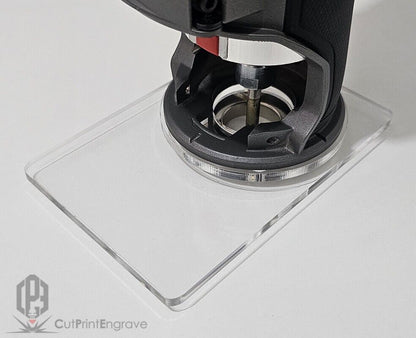 Milwaukee M18 FUEL Router Router Trend Guide Bush Adaptor Base Plate - 148x98mm