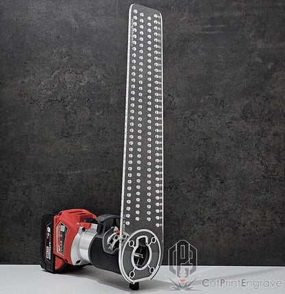 XLarge Circle Jig Base Plate For Milwaukee M18 FUEL 18V Cordless Plunge Router