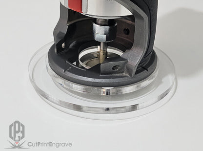 Milwaukee M18 FUEL Router 18V Router Trend Guide Bush Adaptor Base Plate-4 sizes