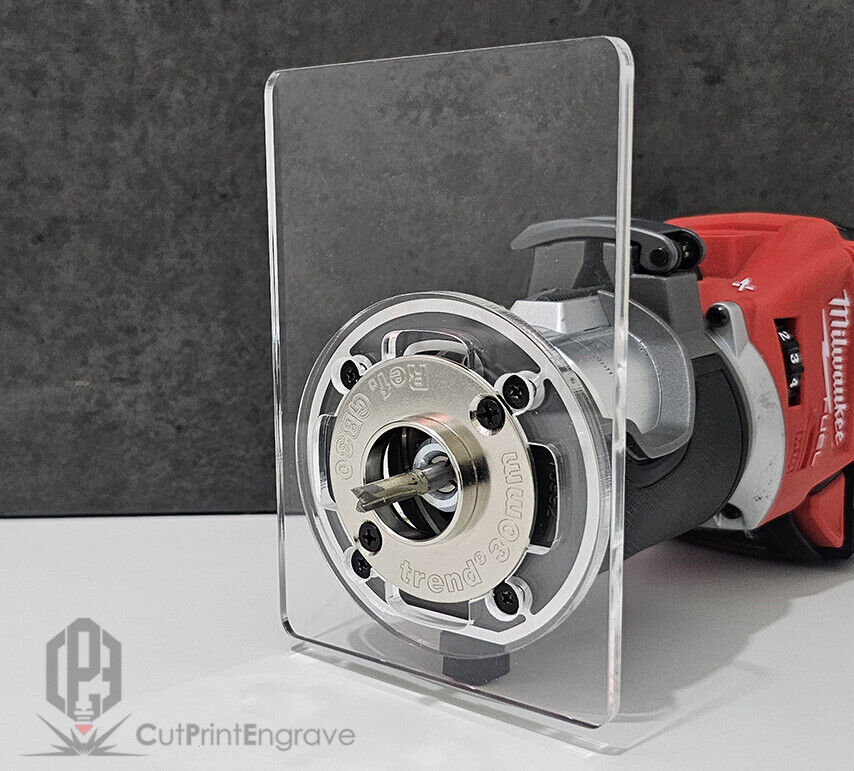 Milwaukee M18 FUEL Router 18V Router Trend Guide Bush Adaptor Base Plate-4 sizes