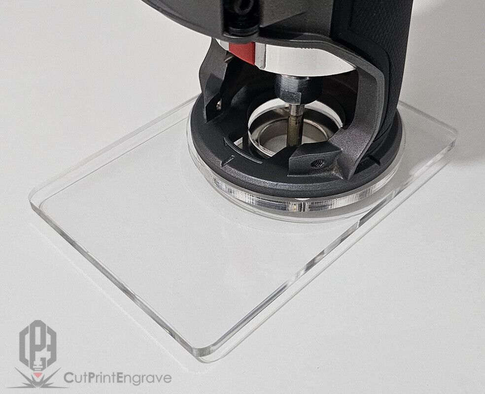 Milwaukee M18 FUEL Router 18V Router Trend Guide Bush Adaptor Base Plate-4 sizes
