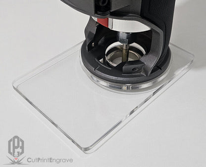 Milwaukee M18 FUEL Router 18V Router Trend Guide Bush Adaptor Base Plate-4 sizes