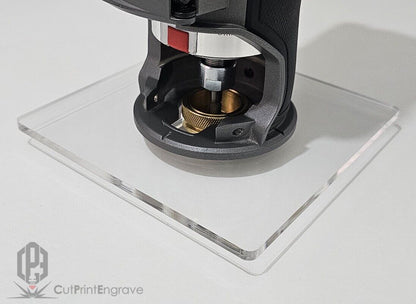 Milwaukee M18 FUEL Router 18V Trimmer Router Brass Guide Bush Adaptor Base Plate