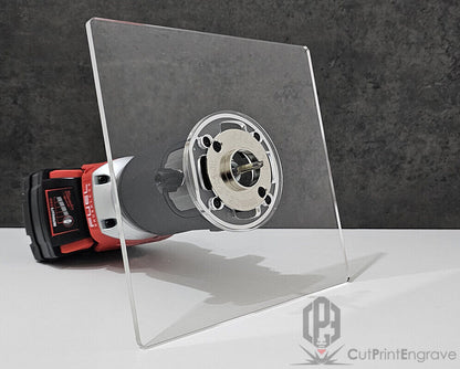 Milwaukee M18 FUEL Router 18V Router Trend Guide Bush Adaptor Base Plate-4 sizes