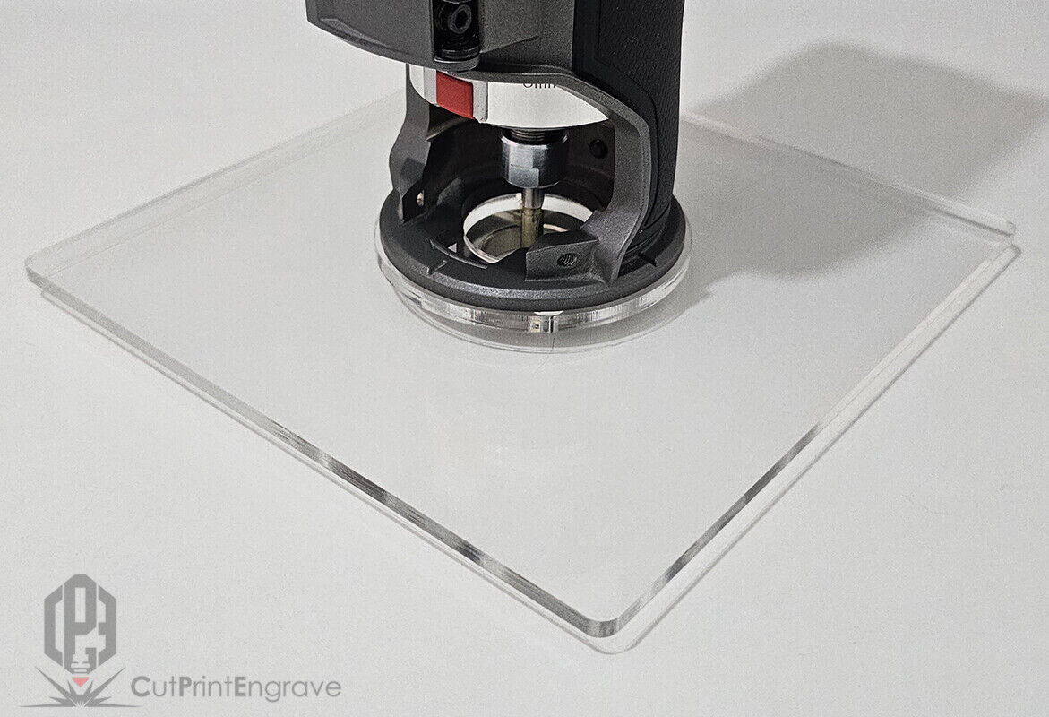 Milwaukee M18 FUEL Router 18V Router Trend Guide Bush Adaptor Base Plate-4 sizes