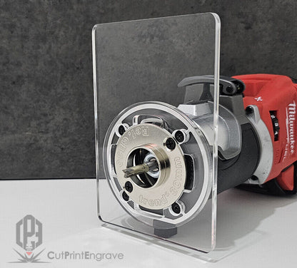 Milwaukee M18 FUEL Router 18V Router Trend Guide Bush Adaptor Base Plate-4 sizes
