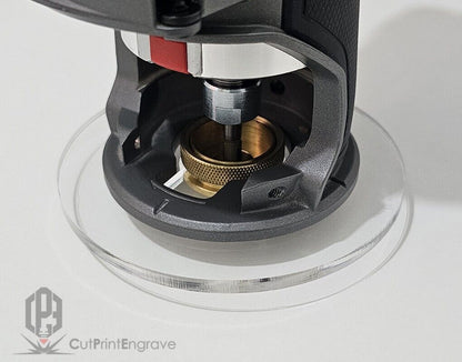 Milwaukee M18 FUEL Router 18V Trimmer Router Brass Guide Bush Adaptor Base Plate