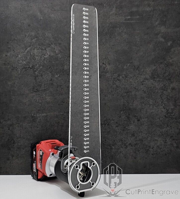 XLarge Circle Jig Base Plate For Milwaukee M18 FUEL 18V Cordless Plunge Router