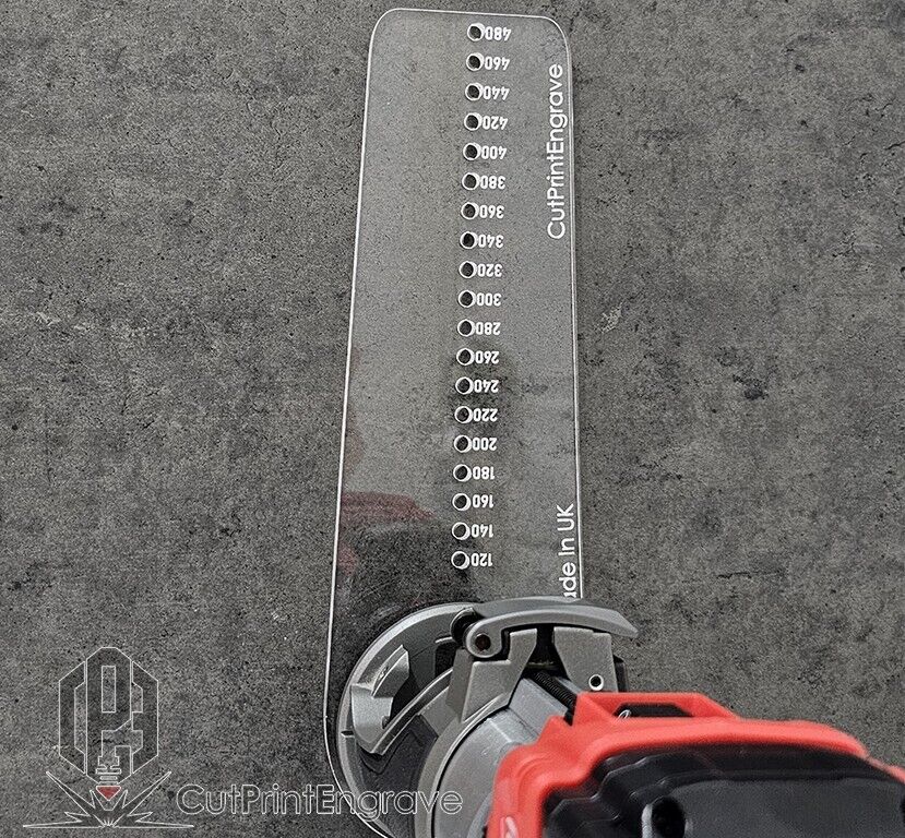 Large Circle Jig Base Plate For Milwaukee M18 FUEL 18V Cordless Plunge Router